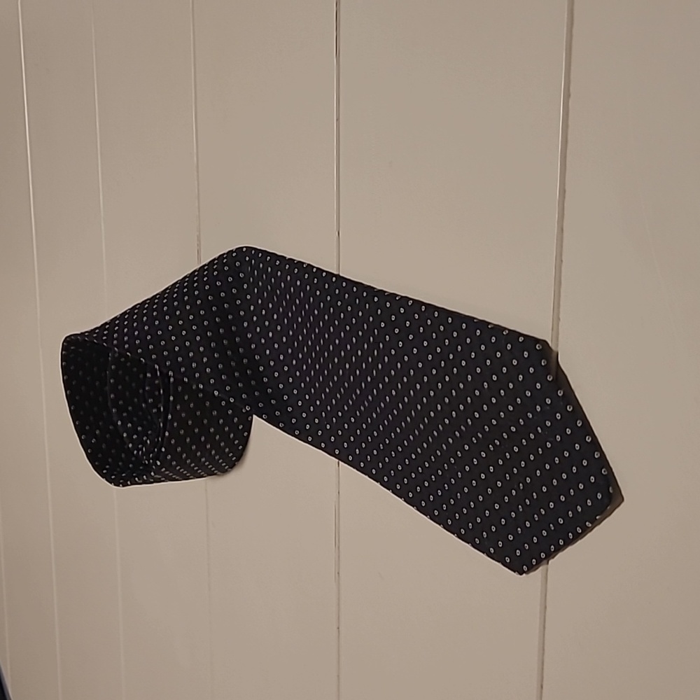 Polo Ralph Lauren spotted black and white tie